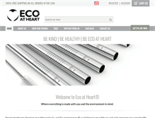 Tablet Screenshot of ecoatheart.com